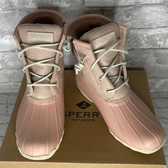 Sperry Saltwater Wool Dusty Rose (w Thinsulate) like new! - Picture 2 of 9